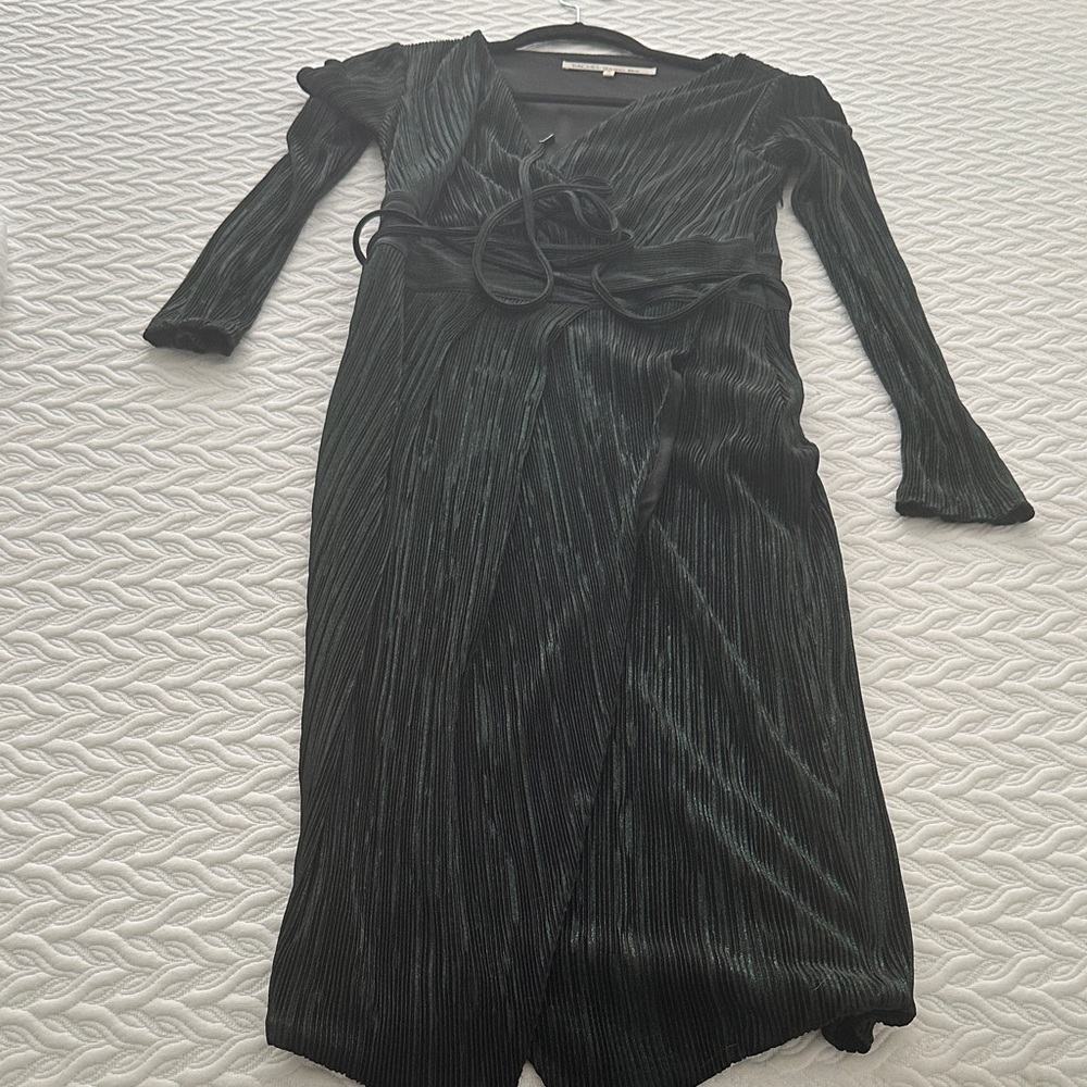 Elegant Black Long Sleeve Dress